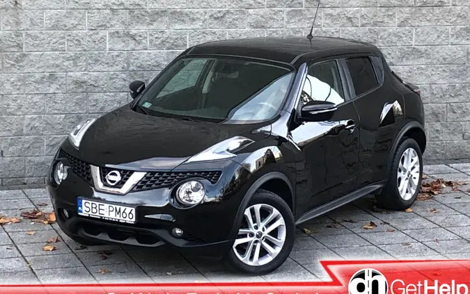 śląskie Nissan Juke cena 48800 przebieg: 93000, rok produkcji 2016 z Górowo Iławeckie